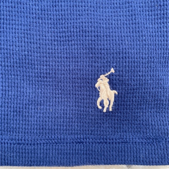 Navy Blue Ralph Lauren Long Sleeve Shirt (M) - Picture 9 of 9